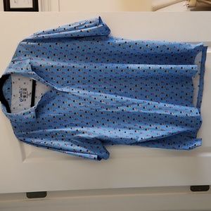 Mens IBKUL upf golf shirt sz XL